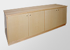 Maple veneered TV unit